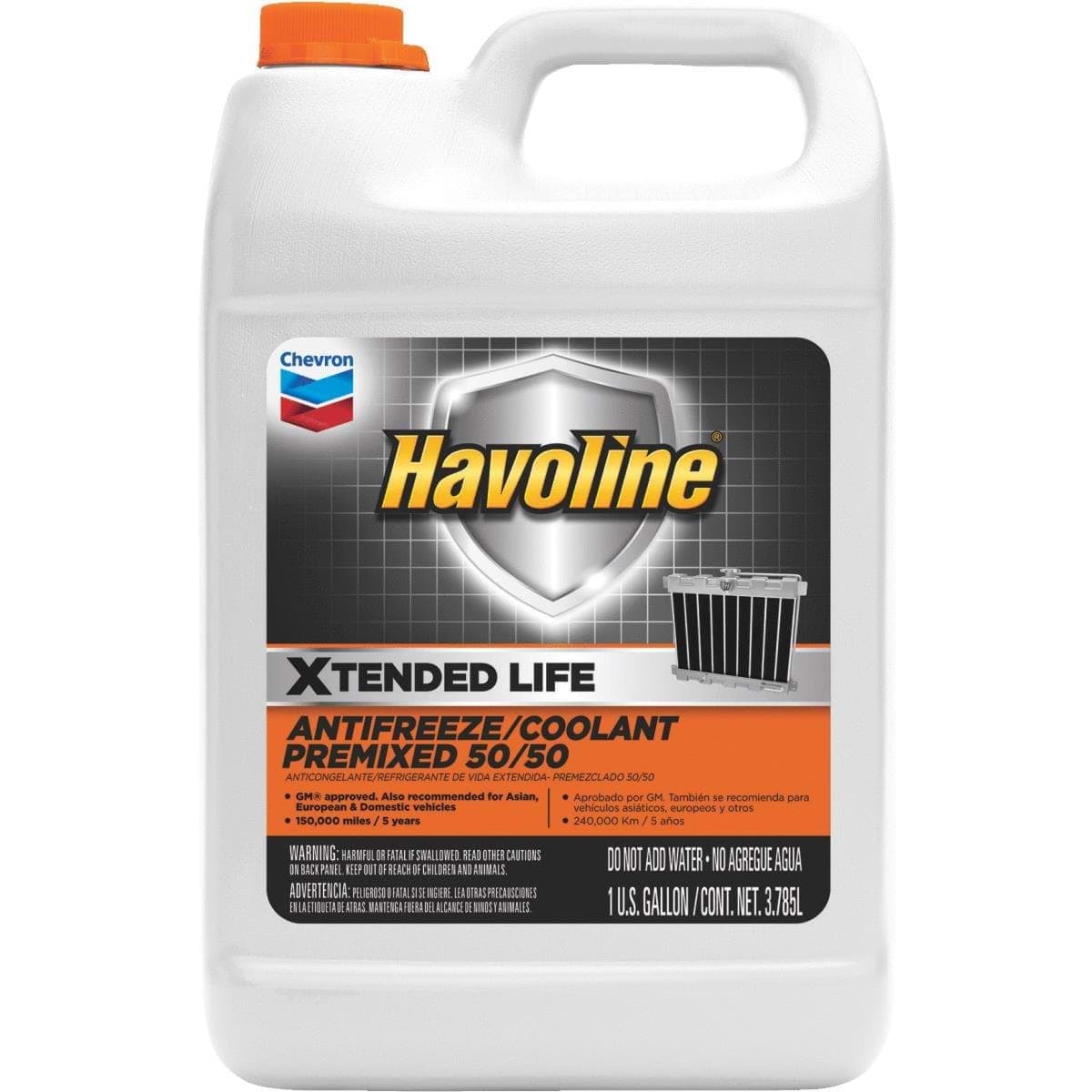 Picture of Havoline Dex Cool Automotive Antifreeze/Coolant 50/50 Pre-Diluted