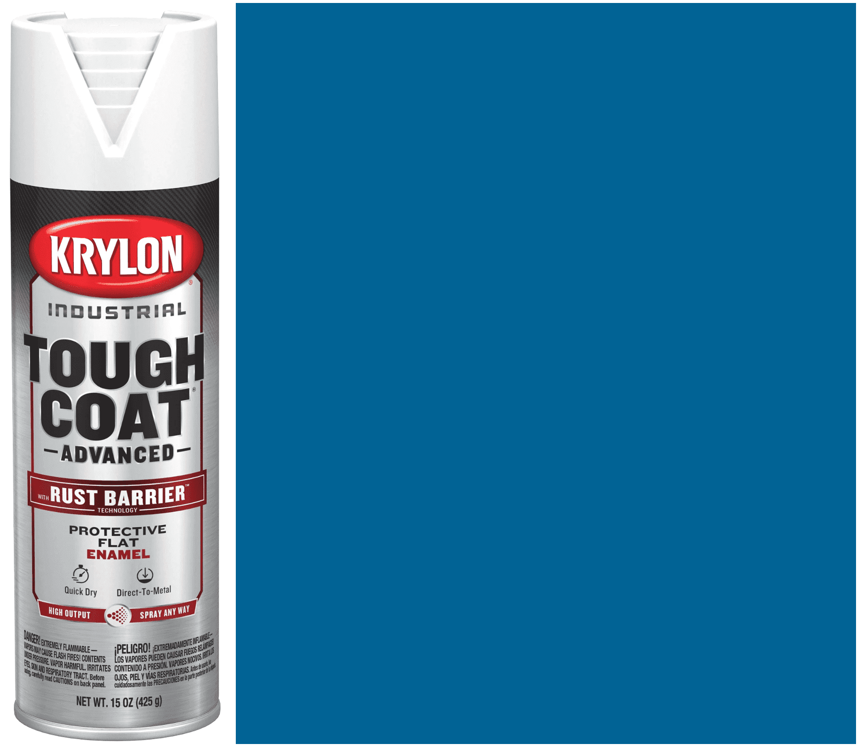 Picture of Paint Aerosol Tough Coat Advanced Krylon - Deep Blue Gloss