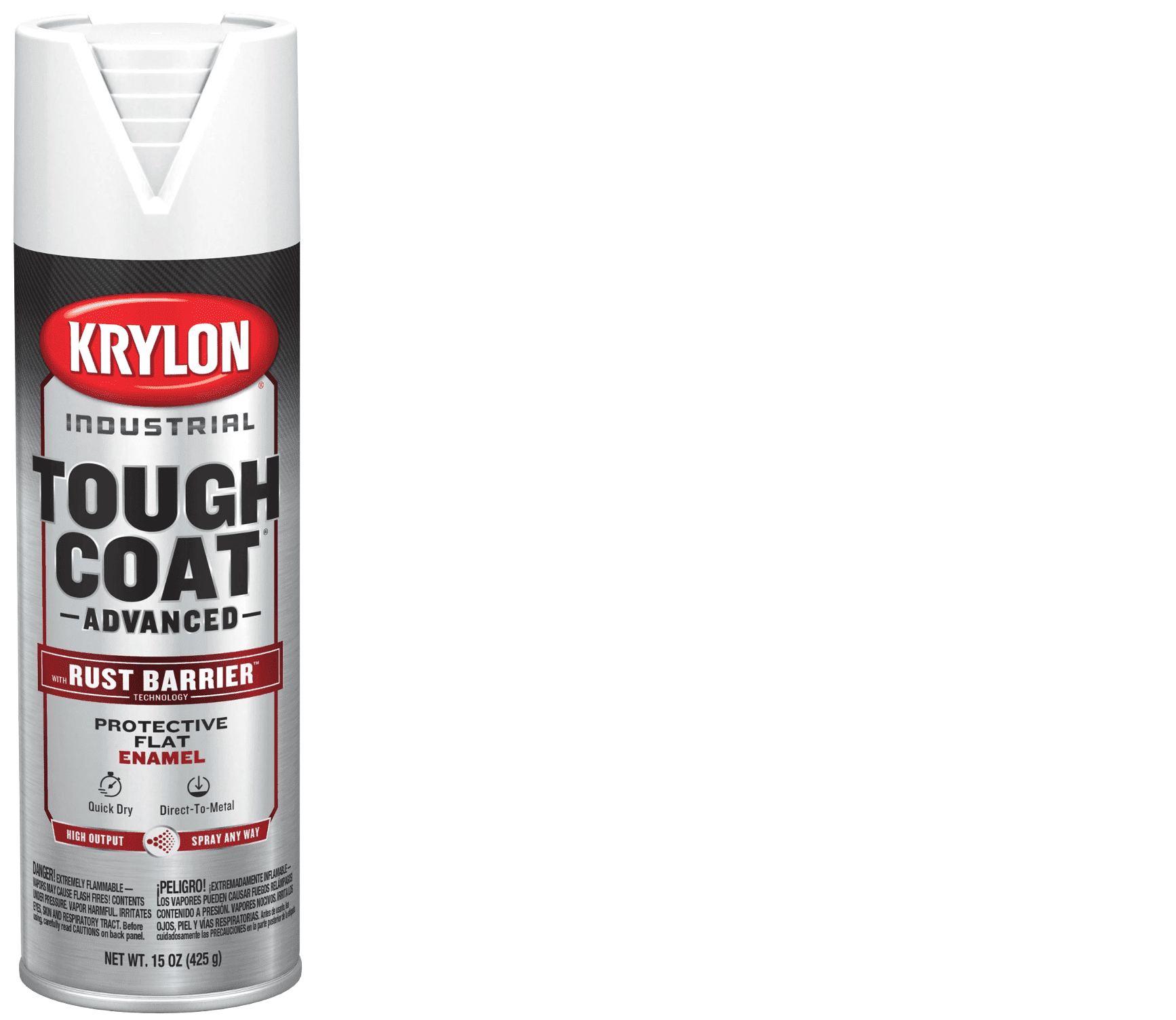 Picture of Paint Aerosol Tough Coat Advanced Krylon - White Flat