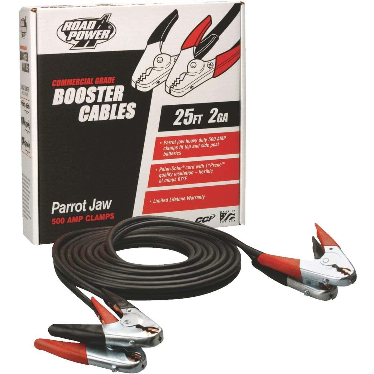 Picture of ROAD POWER Commercial Grade Booster Cable - 2 Gauge
