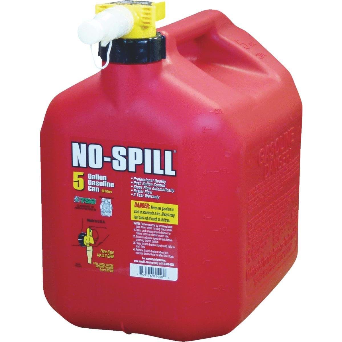 Picture of No-Spill Fuel Can