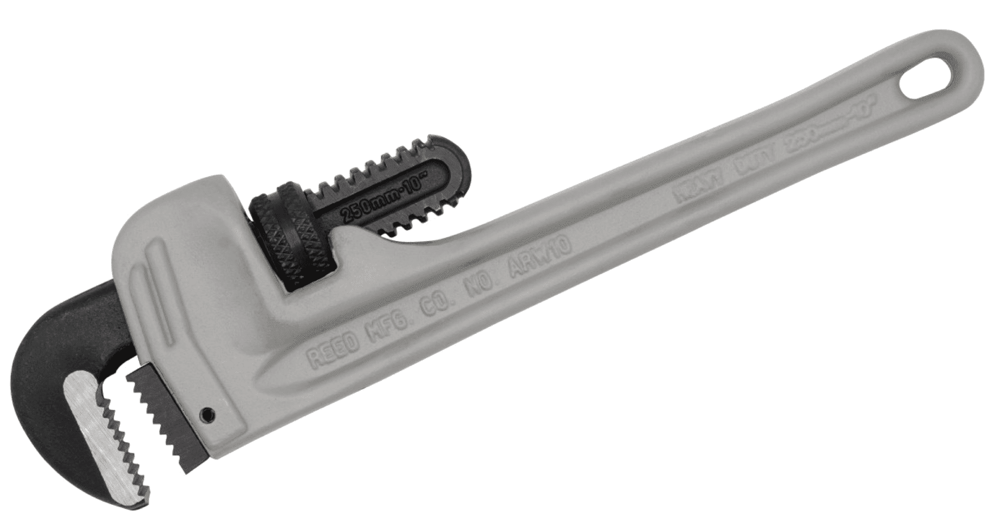 Picture of Pipe Wrench Heavy Duty Aluminum Reed - 10"