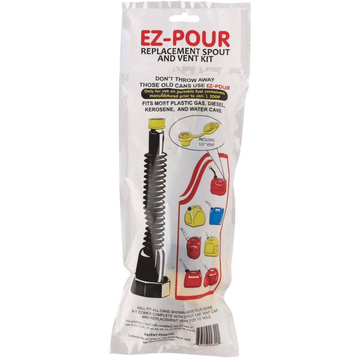 Picture of EZ-Pour Fuel Can Spout and Vent Replacement Kit