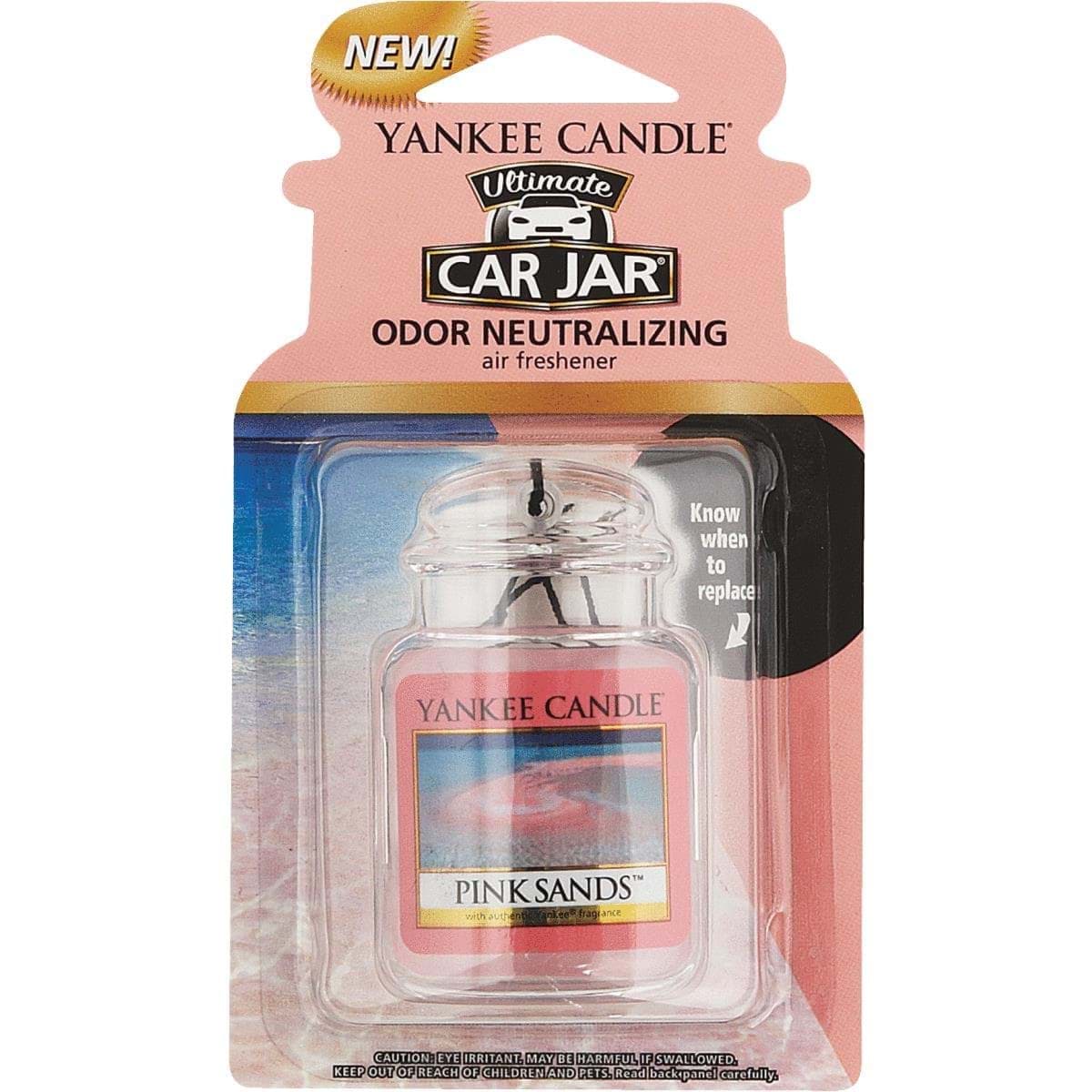 Picture of Yankee Candle Car Jar Ultimate Car Air Freshener - Pink Sands