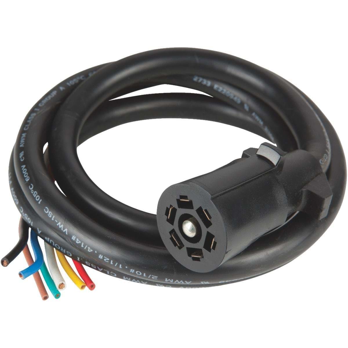 Picture of Reese Towpower Professional 7-Blade Molded Cable Trailer Side Connector