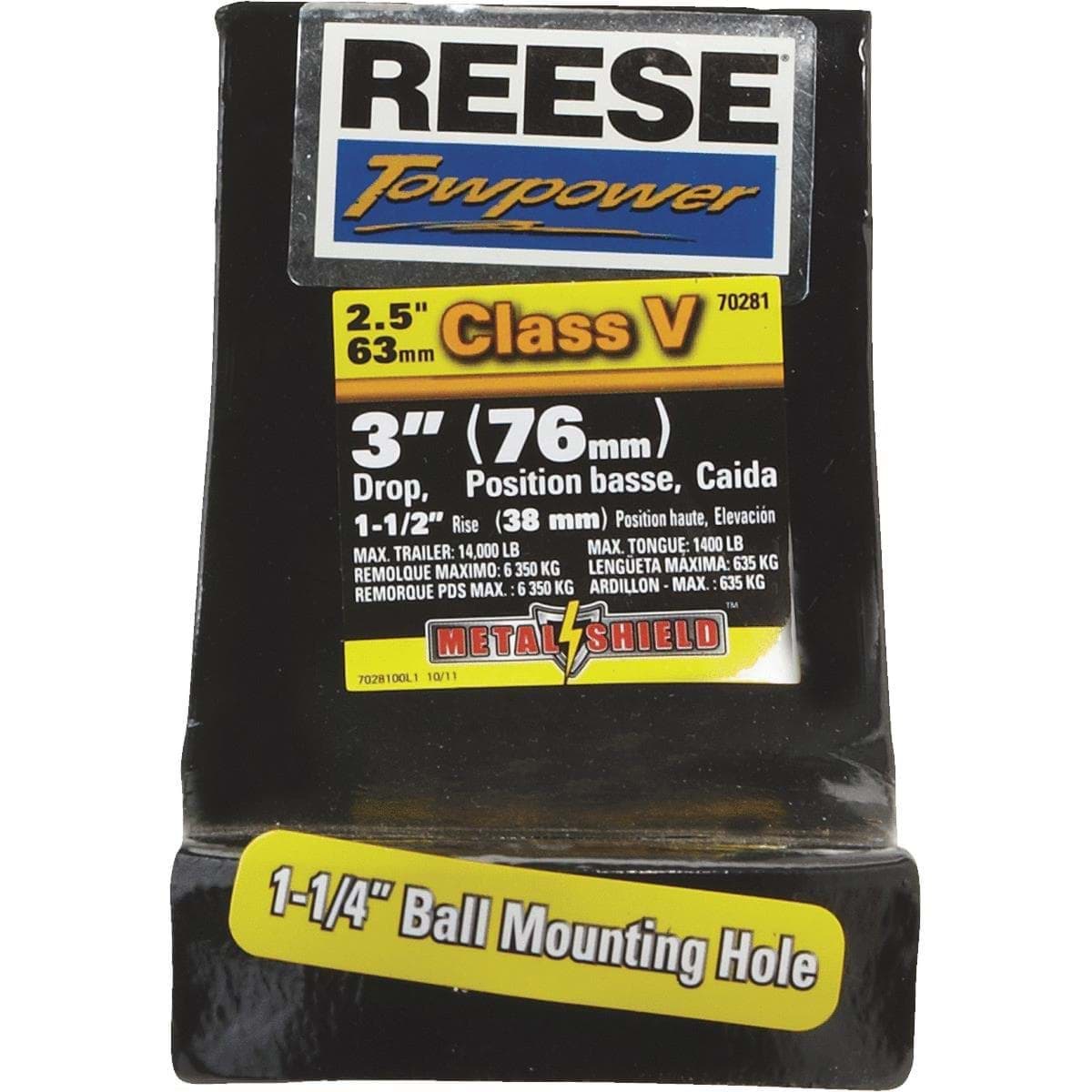 Picture of Reese Towpower Heavy-Duty Hitch Draw Bar