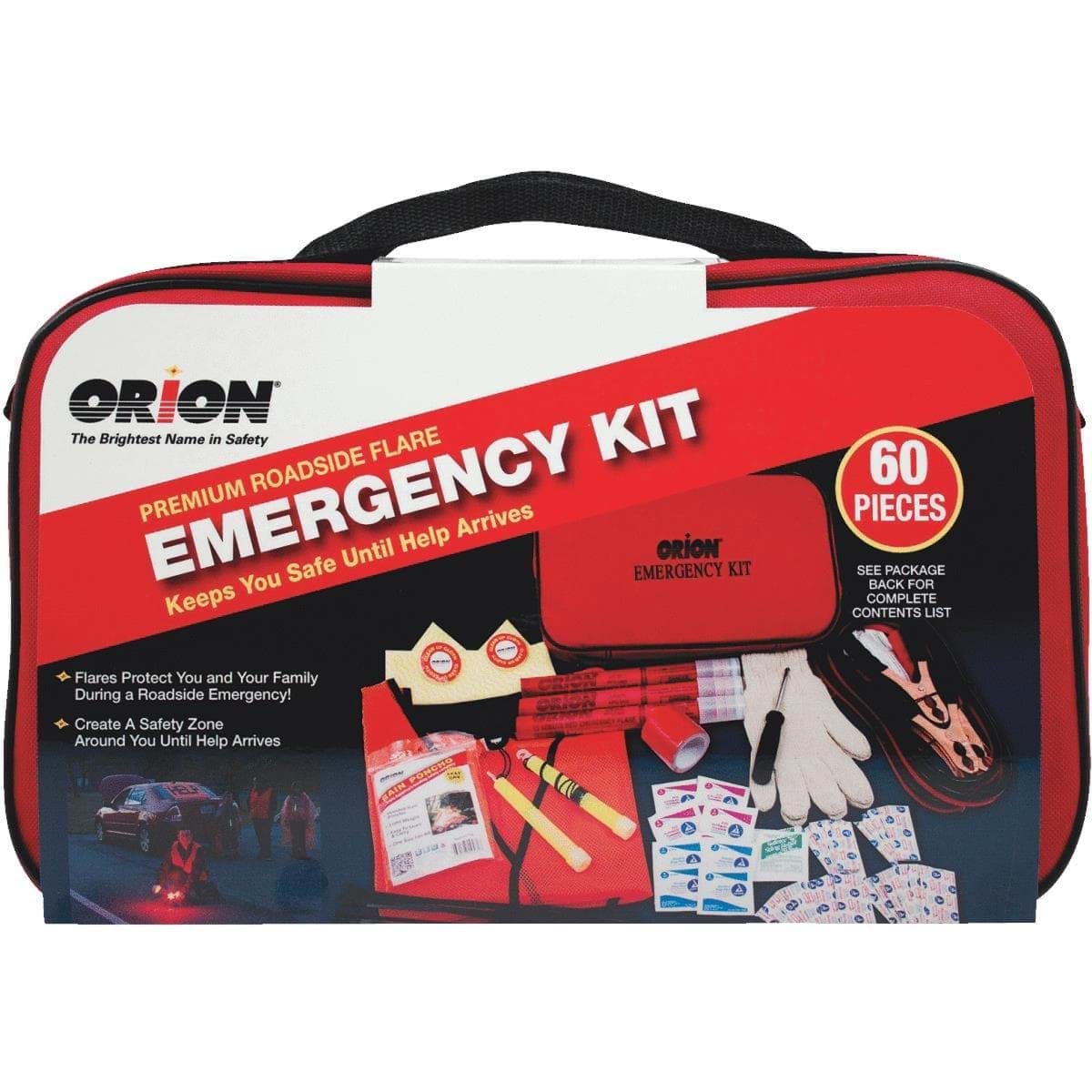 Picture of Orion 60-Piece Premium Emergency Road Kit