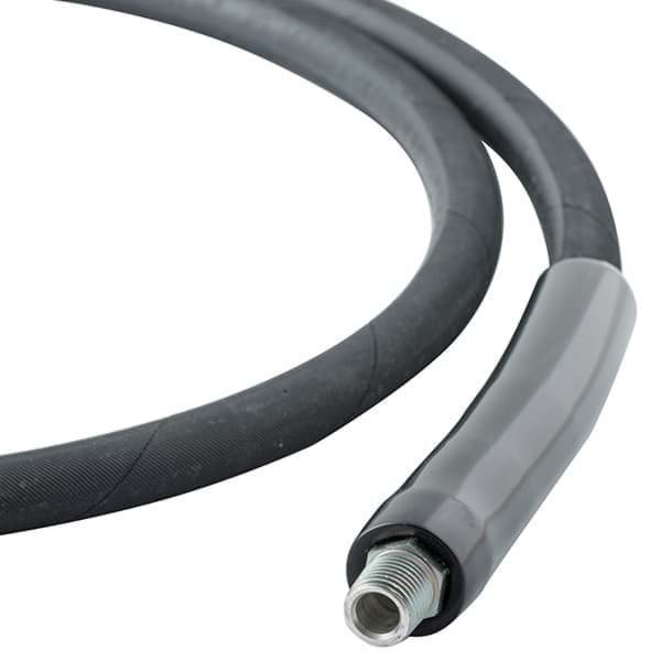 Picture of Hose Hydraulic Rubber 1/4"Id 20 Ft 3/8"-18 NPTF Ends - 10,000 PSI