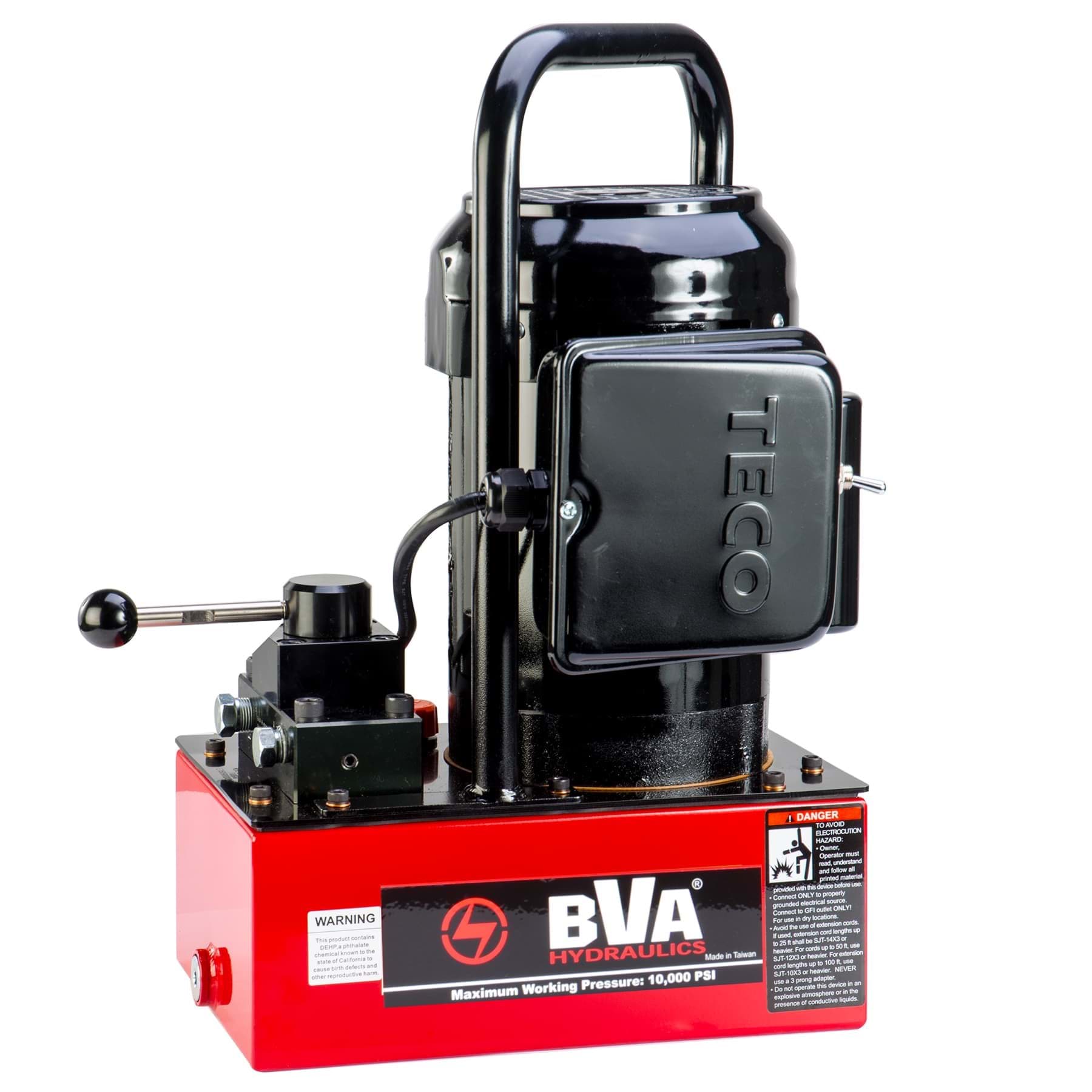 Picture of Electric Pump, 1/2 HP, 1 Gallon, 4W/3P Manual Valve, 120V 60 Hz, Nema 5-15P Plug