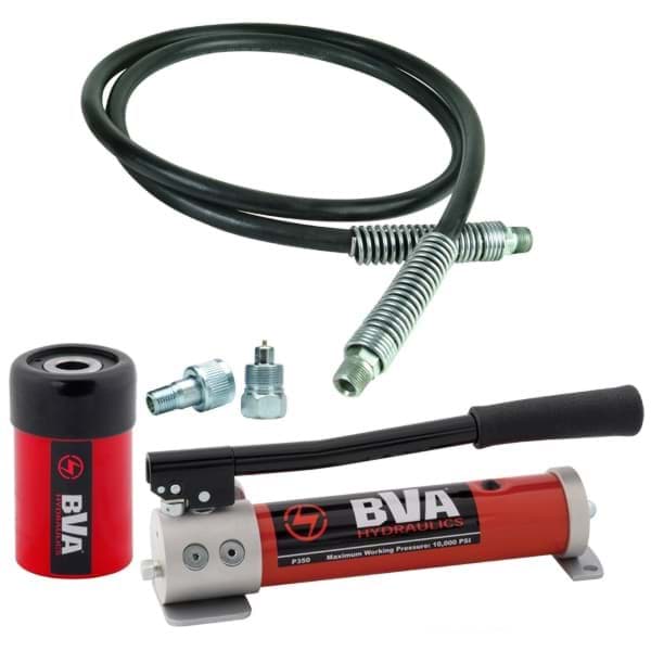 Picture of Combo 12 Ton, 2" Stroke Hollow Cylinder No Threads - P350