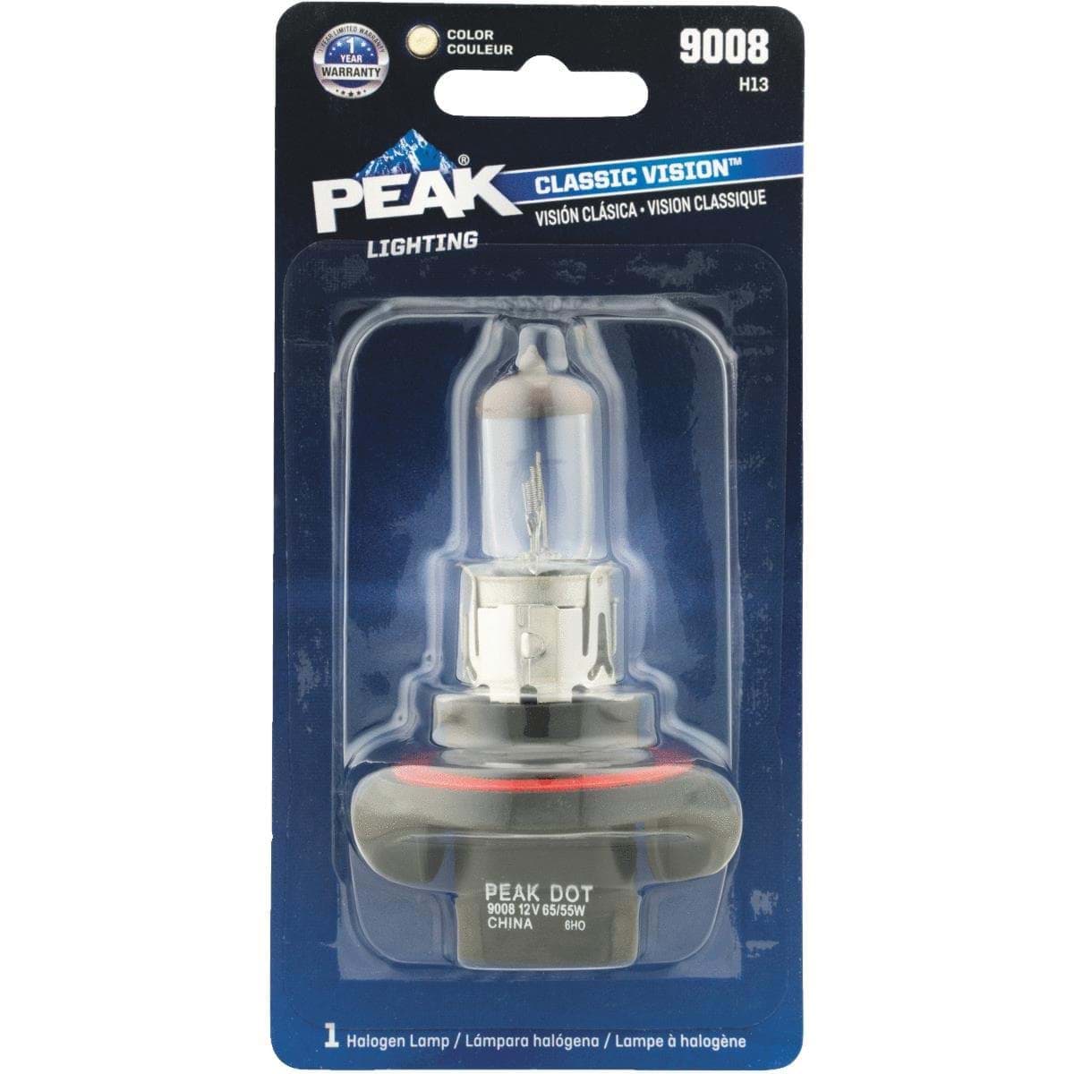 Picture of PEAK Classic Vision Halogen Automotive Bulb