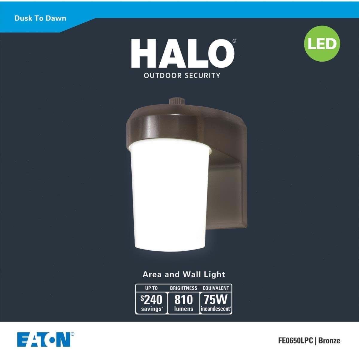 Picture of Halo Dusk To Dawn LED Outdoor Area Light Fixture