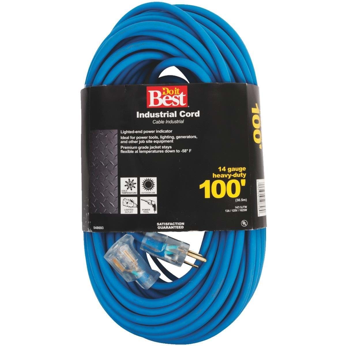 Picture of Do it Best 14/3 Industrial Outdoor Extension Cord