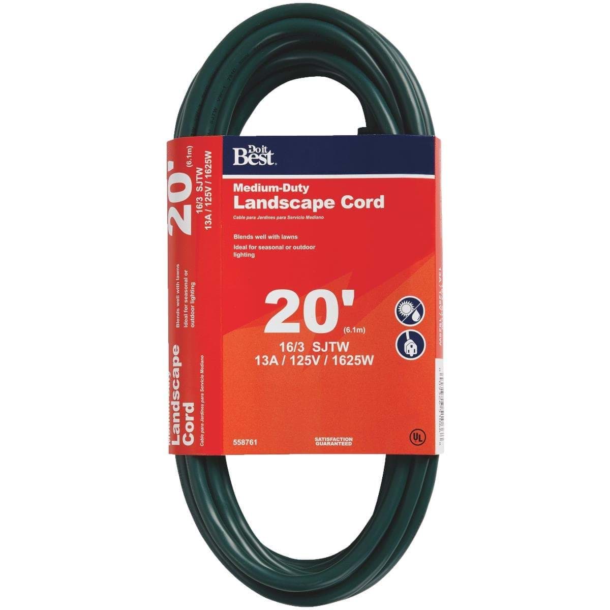 Picture of Do it Best 16/3 Landscape Extension Cord