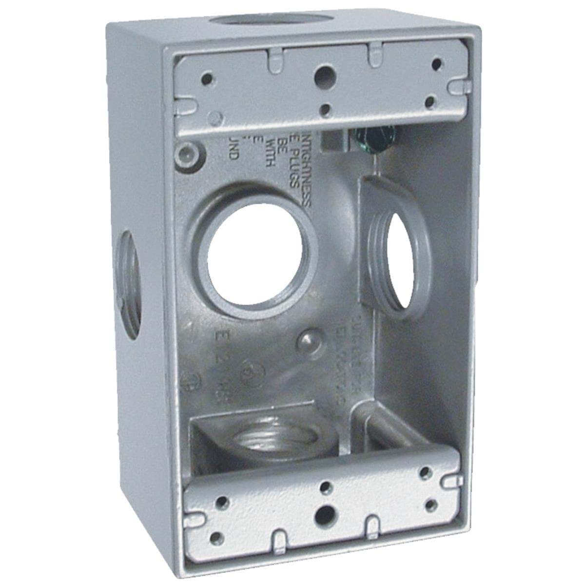 Picture of Bell Single Gang Weatherproof Outdoor Outlet Box