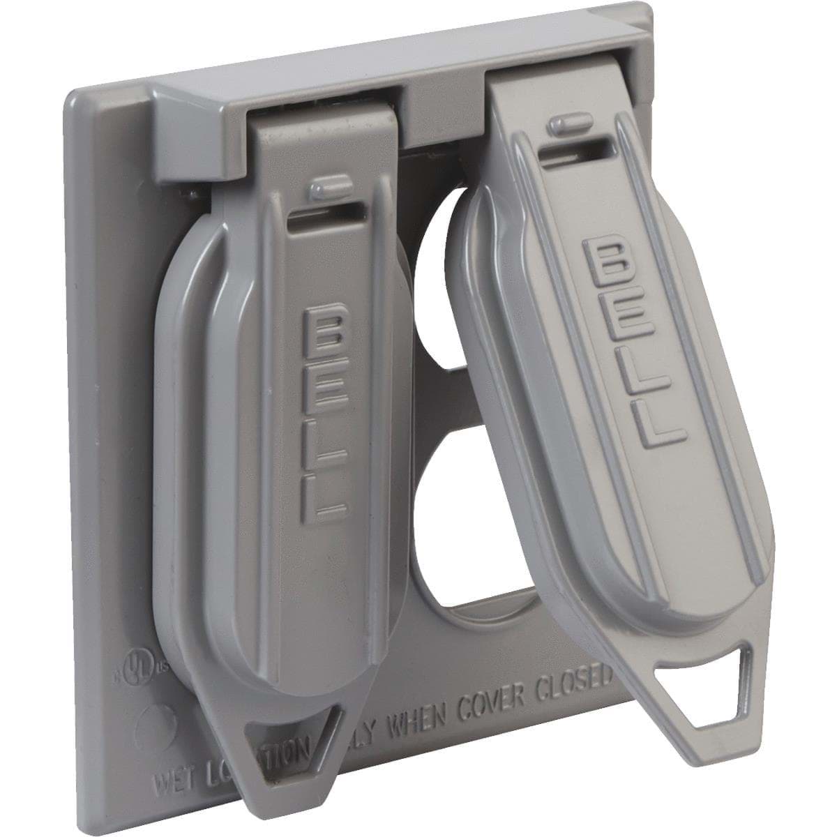 Picture of Bell Weatherproof Aluminum Outdoor Outlet Cover