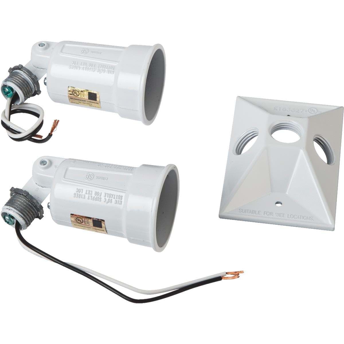 Picture of Bell Weatherproof Outdoor Lampholder With Cover