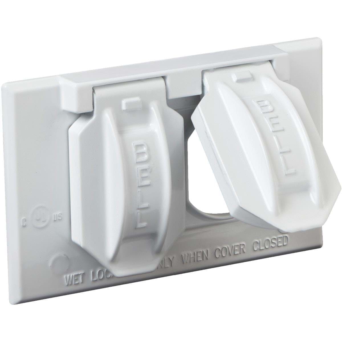 Picture of Bell Aluminum Weatherproof Outdoor Outlet Cover