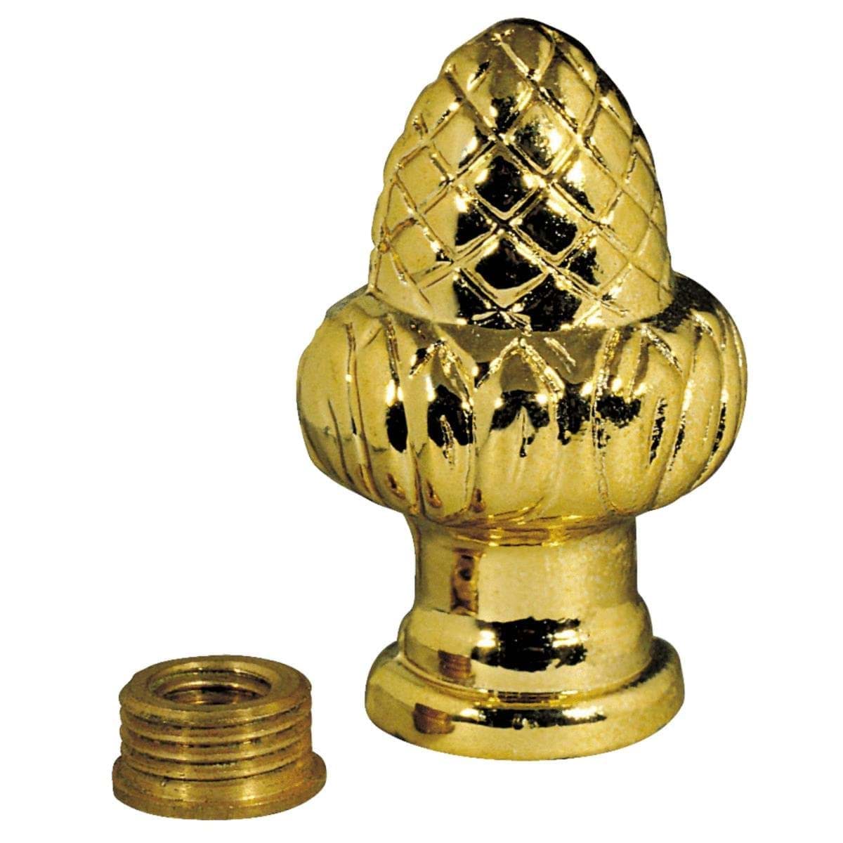Picture of Westinghouse 1-1/2" Acorn Lamp Finial and Finial Thread Reducer