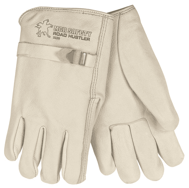 Picture of Glove Leather Driving w/ Pull Strap – M 