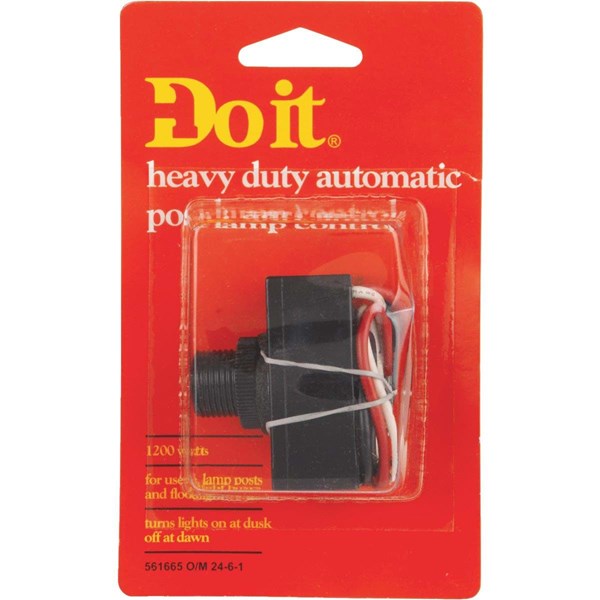 RopeSoapNDope. Do it Heavy-Duty Post & Box Photocell Lamp Control