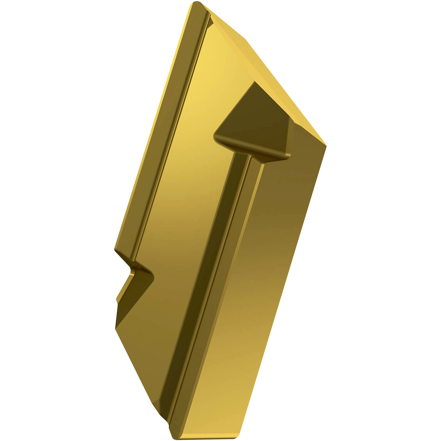 Picture of Special Design Neg Turn Insert, 55° Parallelogram Edge Length of 16mm, 4.76mm Thick, 1mm NR