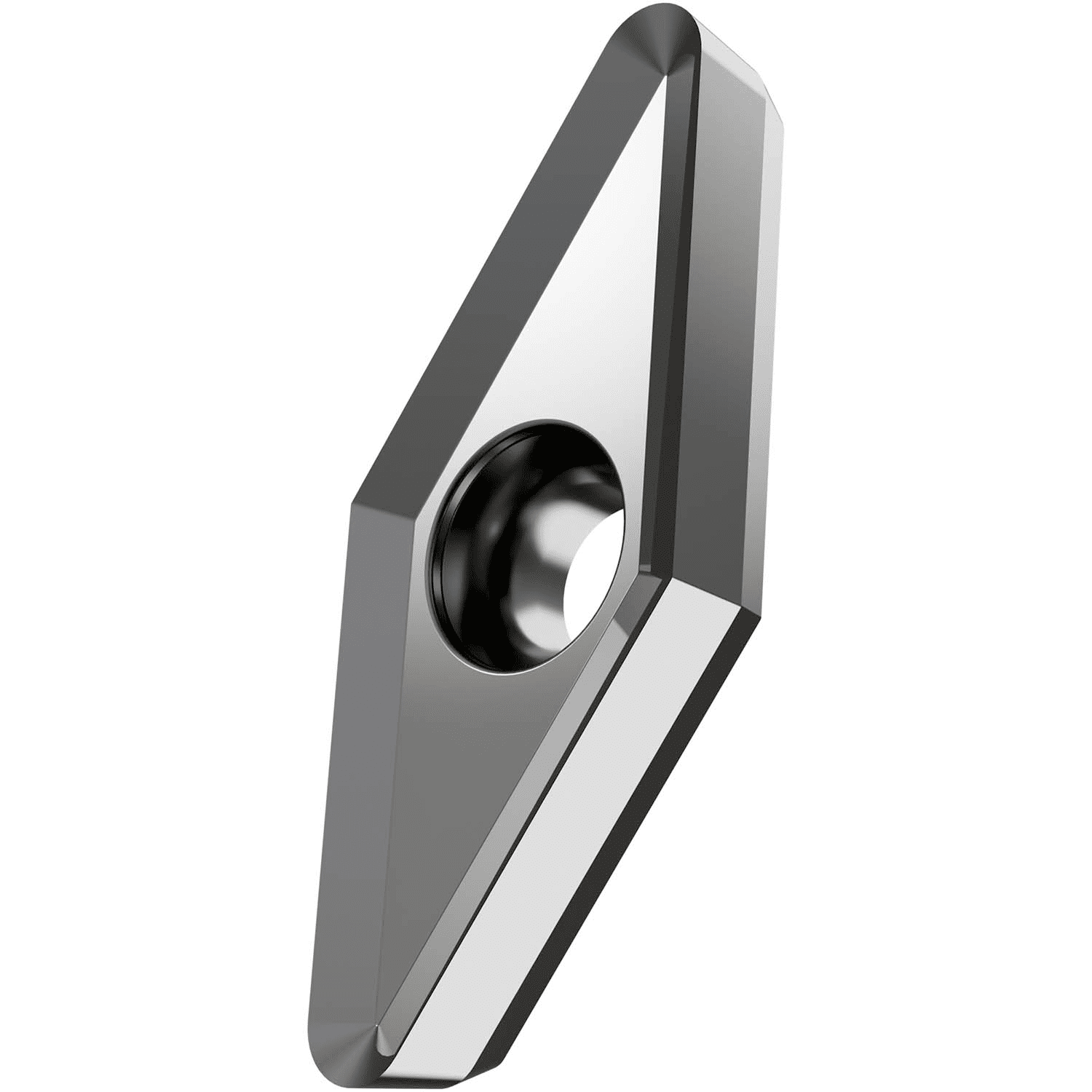 Picture of Sg-Side Milling Insert Vcgt 2205 with CB, 35° Rhomboid for a Max Depth .6299", with .1181" CR