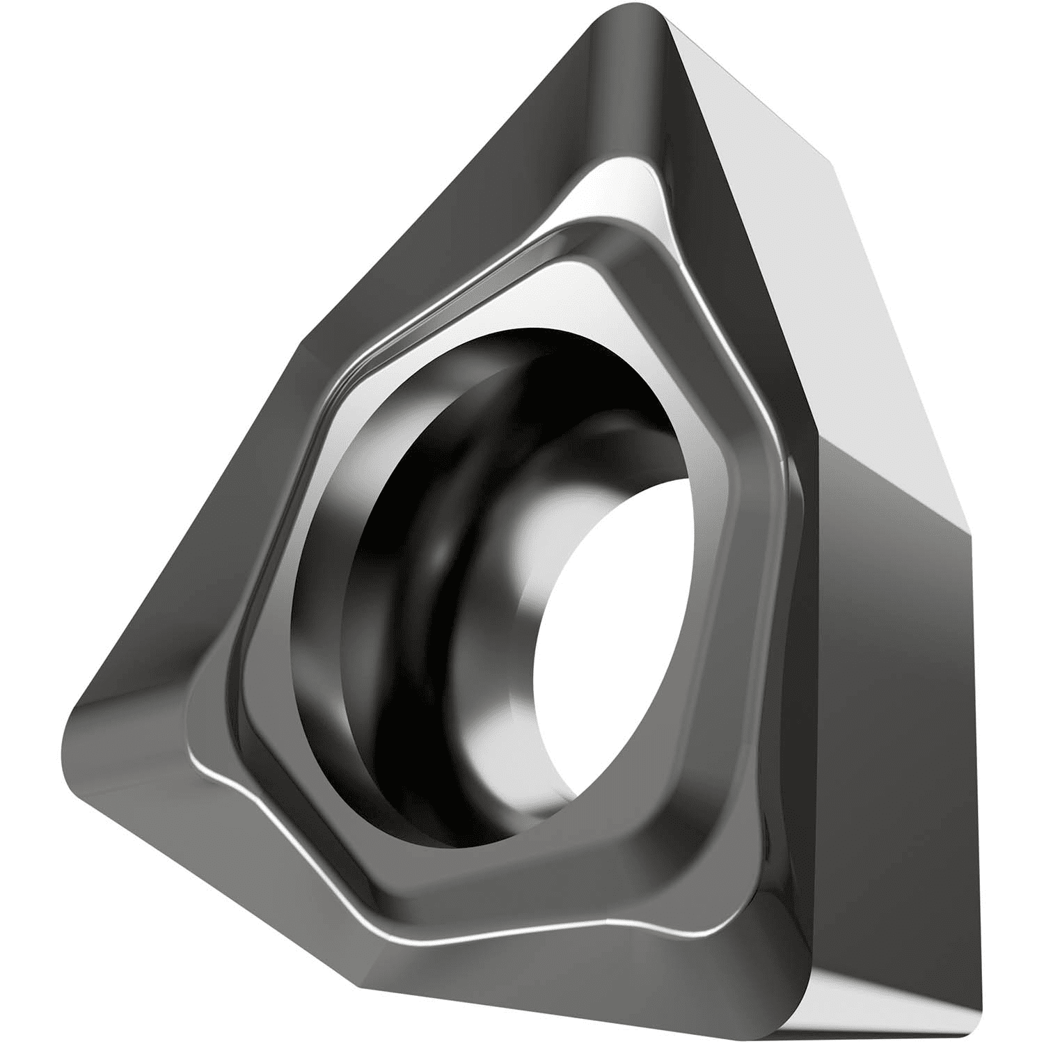 Picture of Sg-Side Pos Turning Insert, 80° Trigon with 7° Clear, ICD of 3/8", 5/32" Thick, 1/64" NR