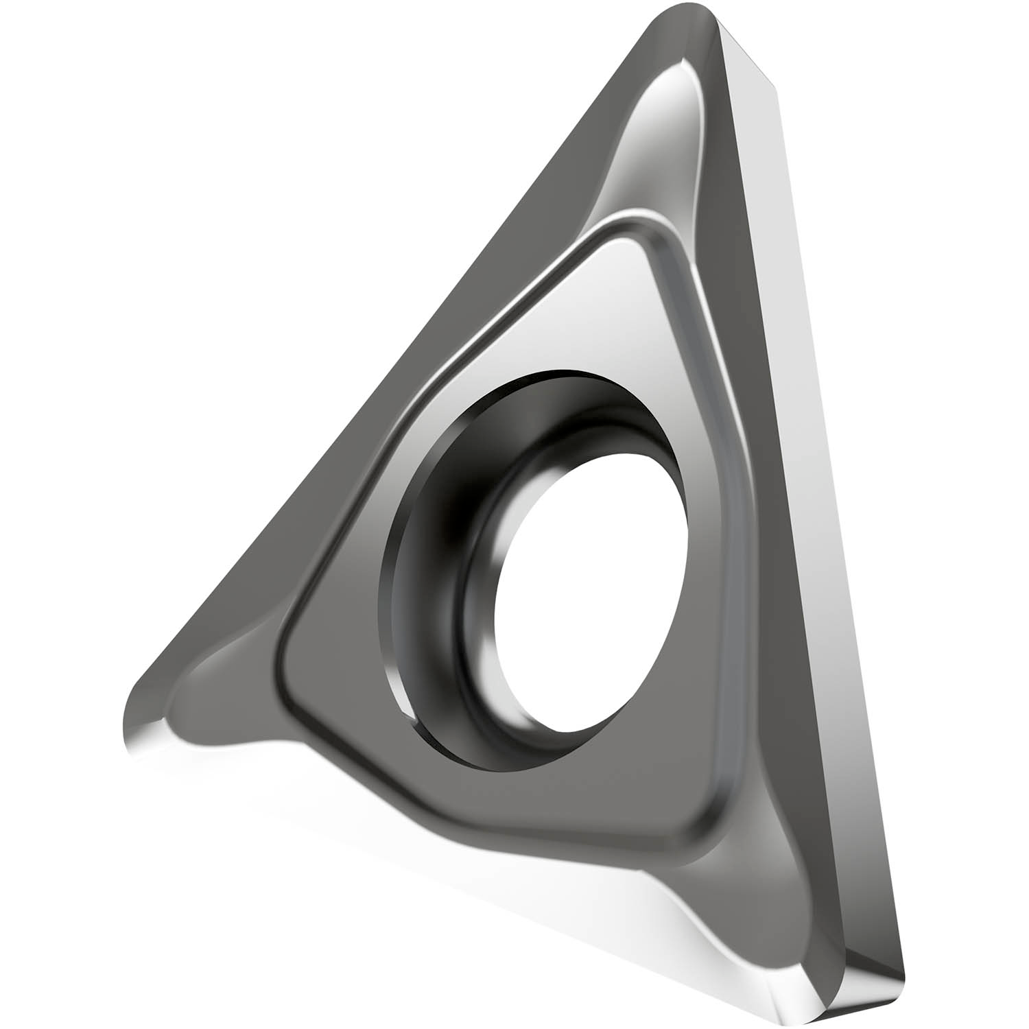Picture of Sg-Side Pos Turning Insert, Triangular with 7° Clear, ICD of 1/4", 3/32" Thick, 1/32" NR