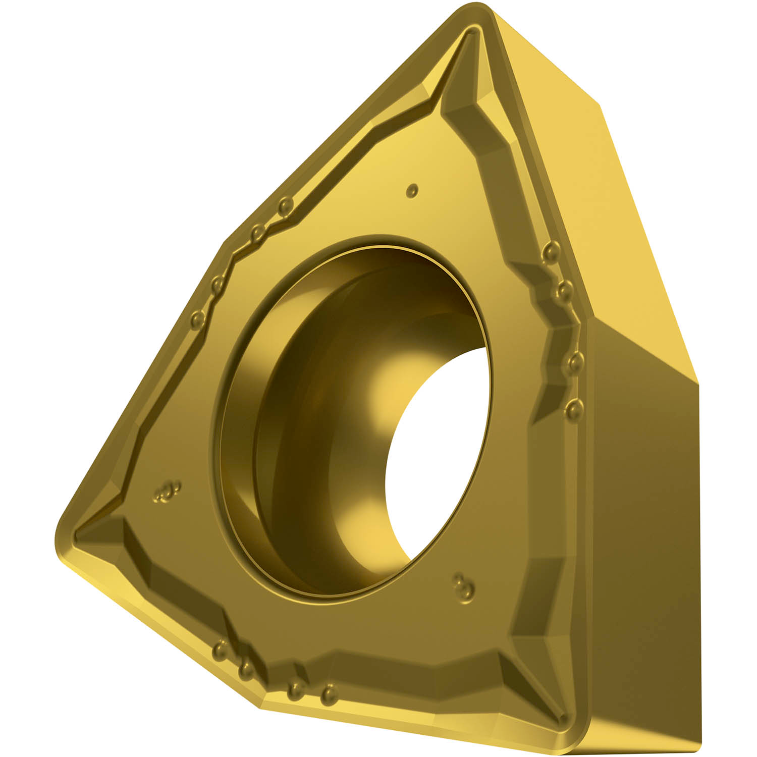 Picture of Sg-Side Pos Turning Insert, 80° Trigon with 7° Clear, ICD of 3/8", 5/32" Thick, 1/32" NR