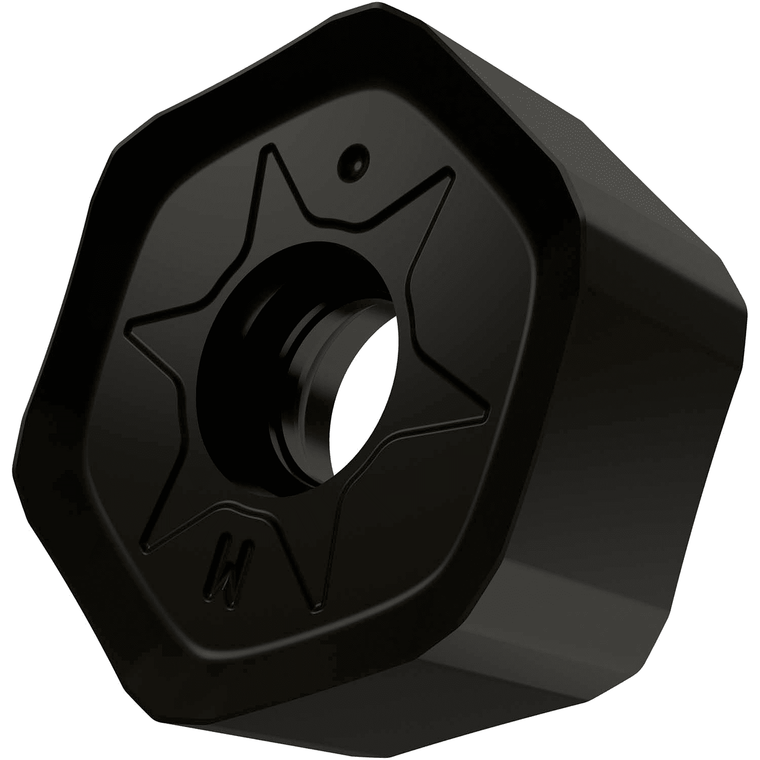 Picture of Dbl-Side Milling Insert HNGX 0906, Hectagonal for a Max Depth .1969"