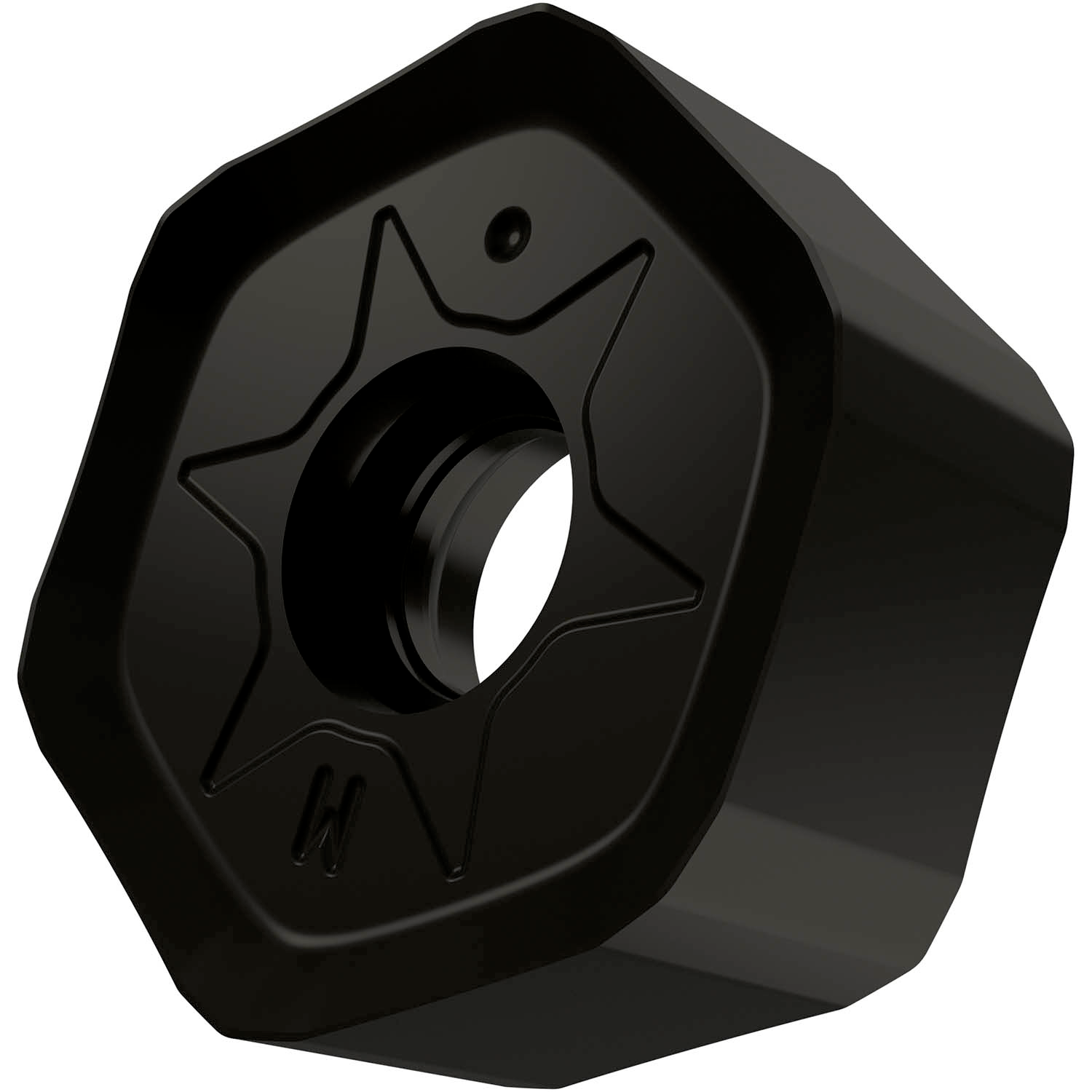 Picture of Dbl-Side Milling Insert HNGX 0906, Hectagonal for a Max Depth .1969"