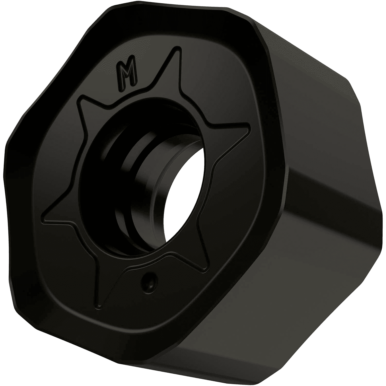 Picture of Dbl-Side Milling Insert HNGX 0604, Hectagonal for a Max Depth .1181"