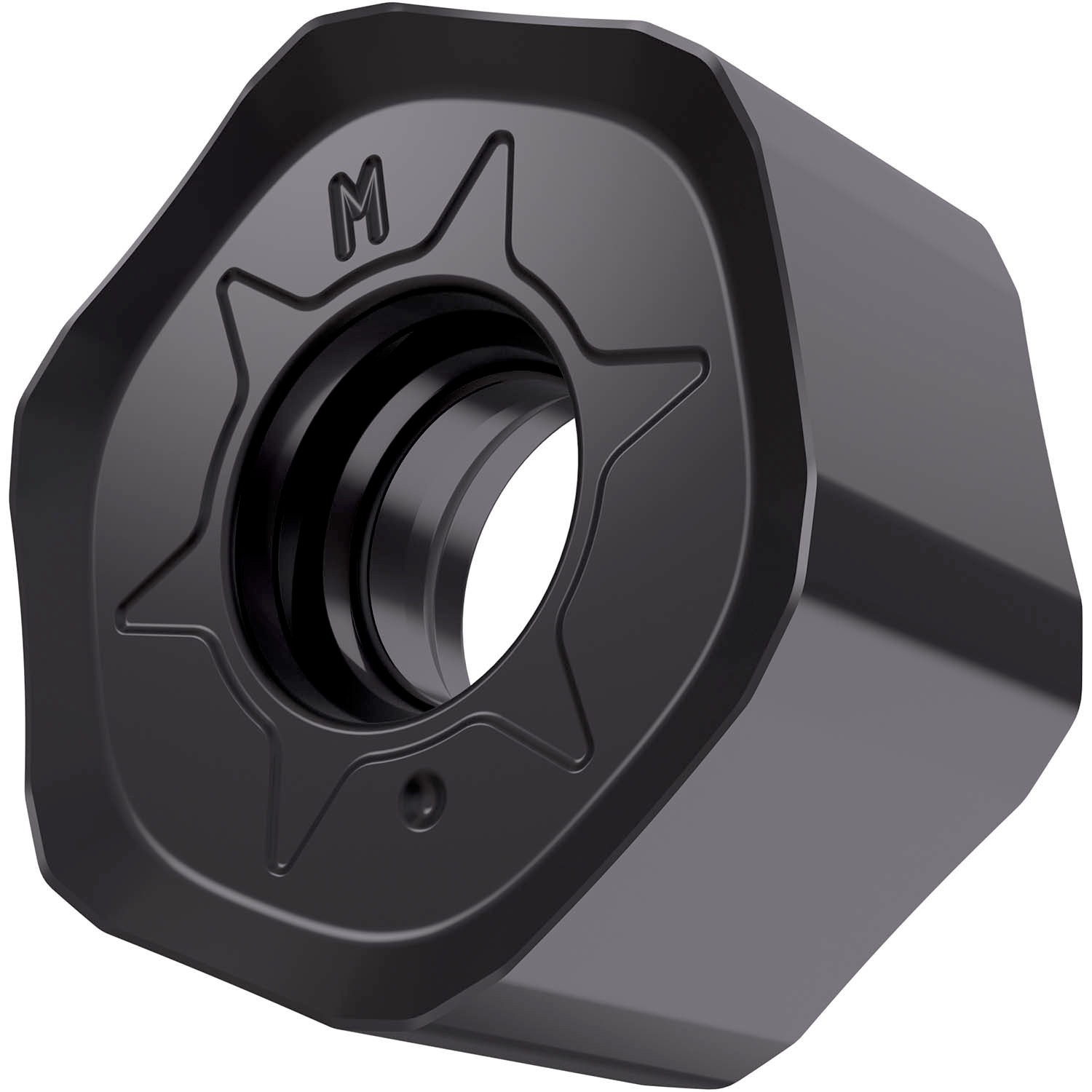 Picture of Dbl-Side Milling Insert HNGX 0604, Hectagonal for a Max Depth .1181"