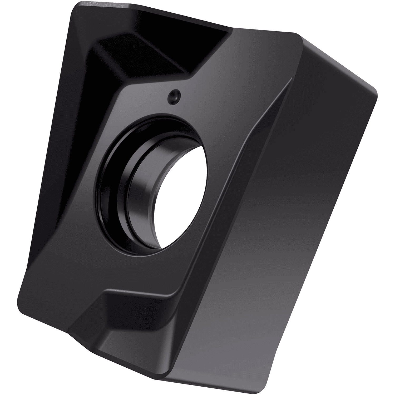 Picture of Dbl-Side Milling Insert LNGU 1607 with CB, Rectangular Max Depth .5118", with .0315" CR