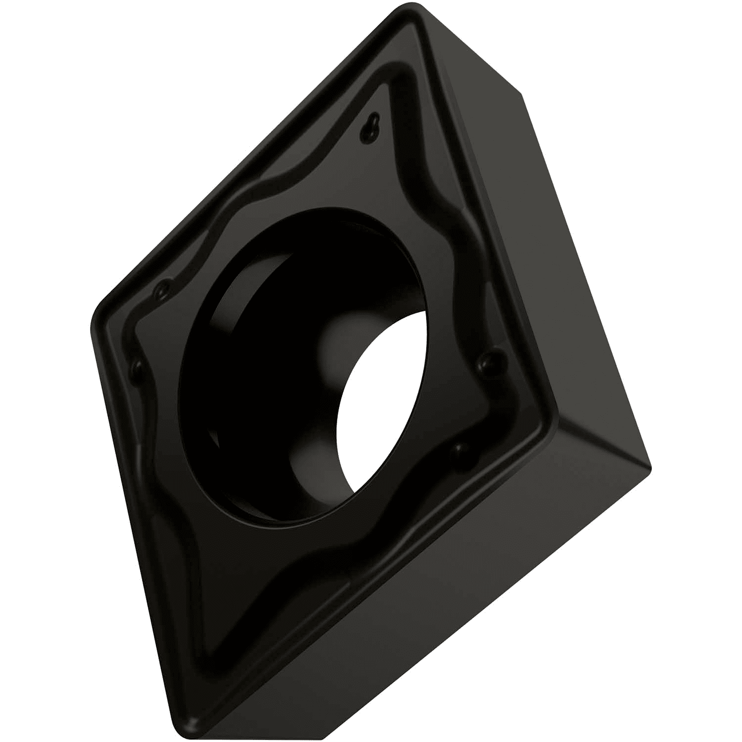 Picture of Sg-Side Pos Turning Insert, 80° Rhomboid with 7° Clear, ICD of 1/2", 3/16" Thick, 1/32" NR