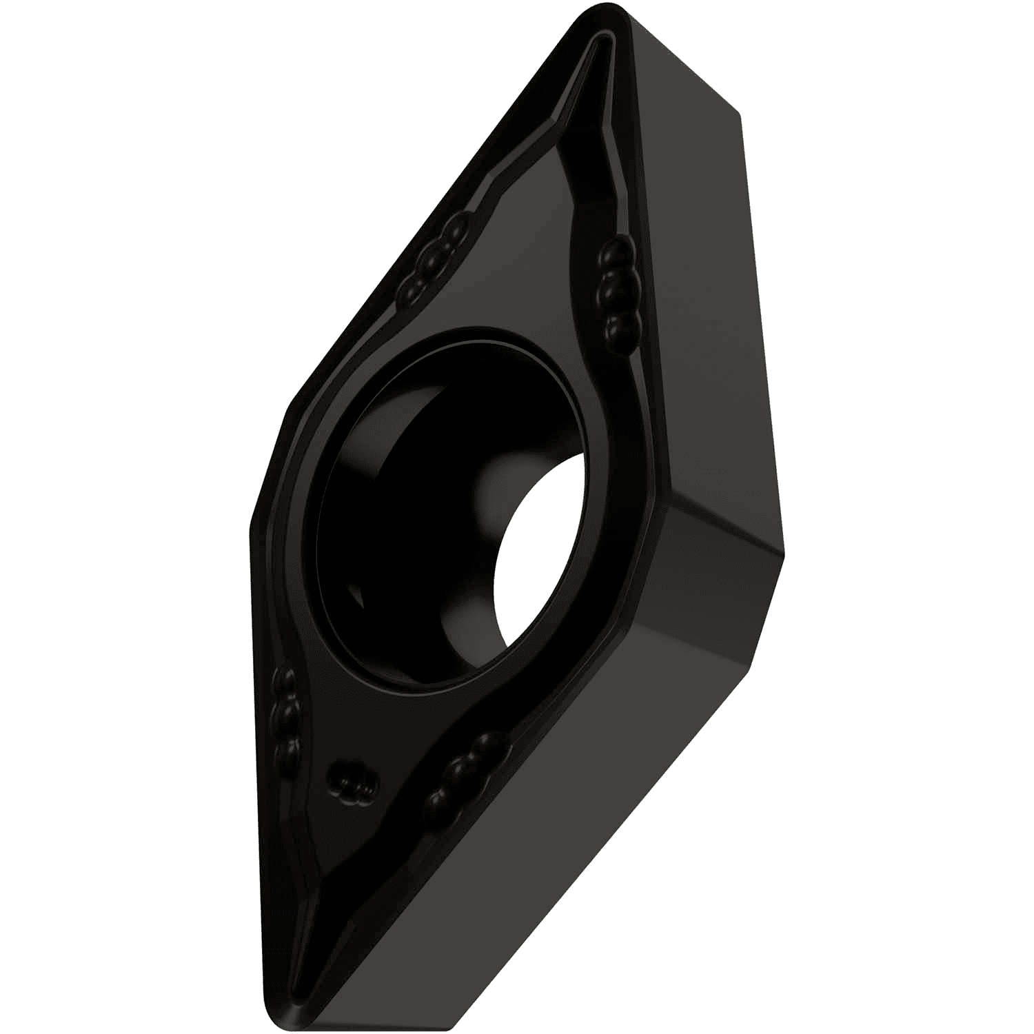 Picture of Sg-Side Pos Turning Insert, 55° Rhomboid with 7° Clear, ICD of 1/4", 3/32" Thick, 1/128" NR