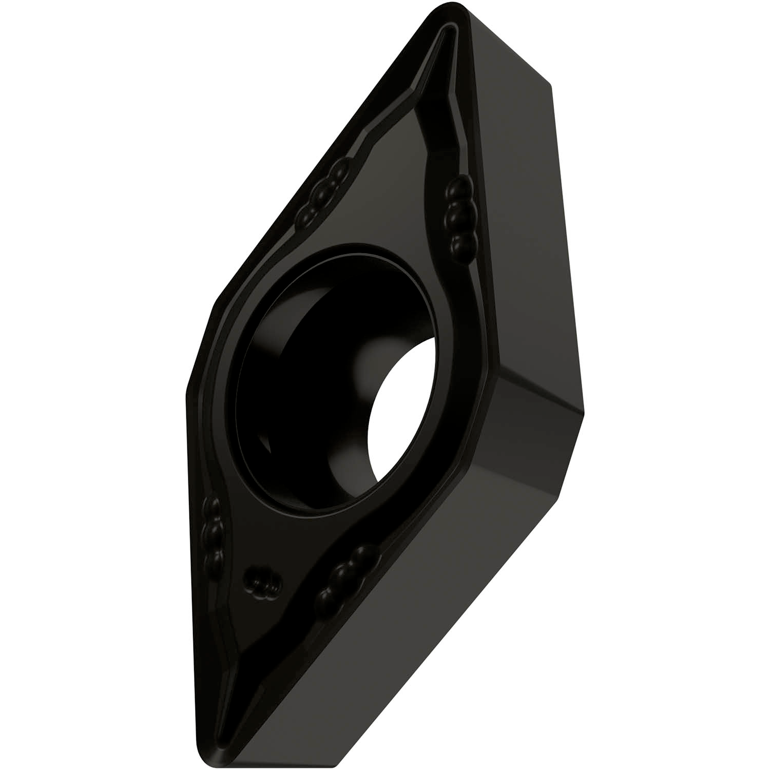 Picture of Sg-Side Pos Turning Insert, 55° Rhomboid with 7° Clear, ICD of 1/4", 3/32" Thick, 1/64" NR