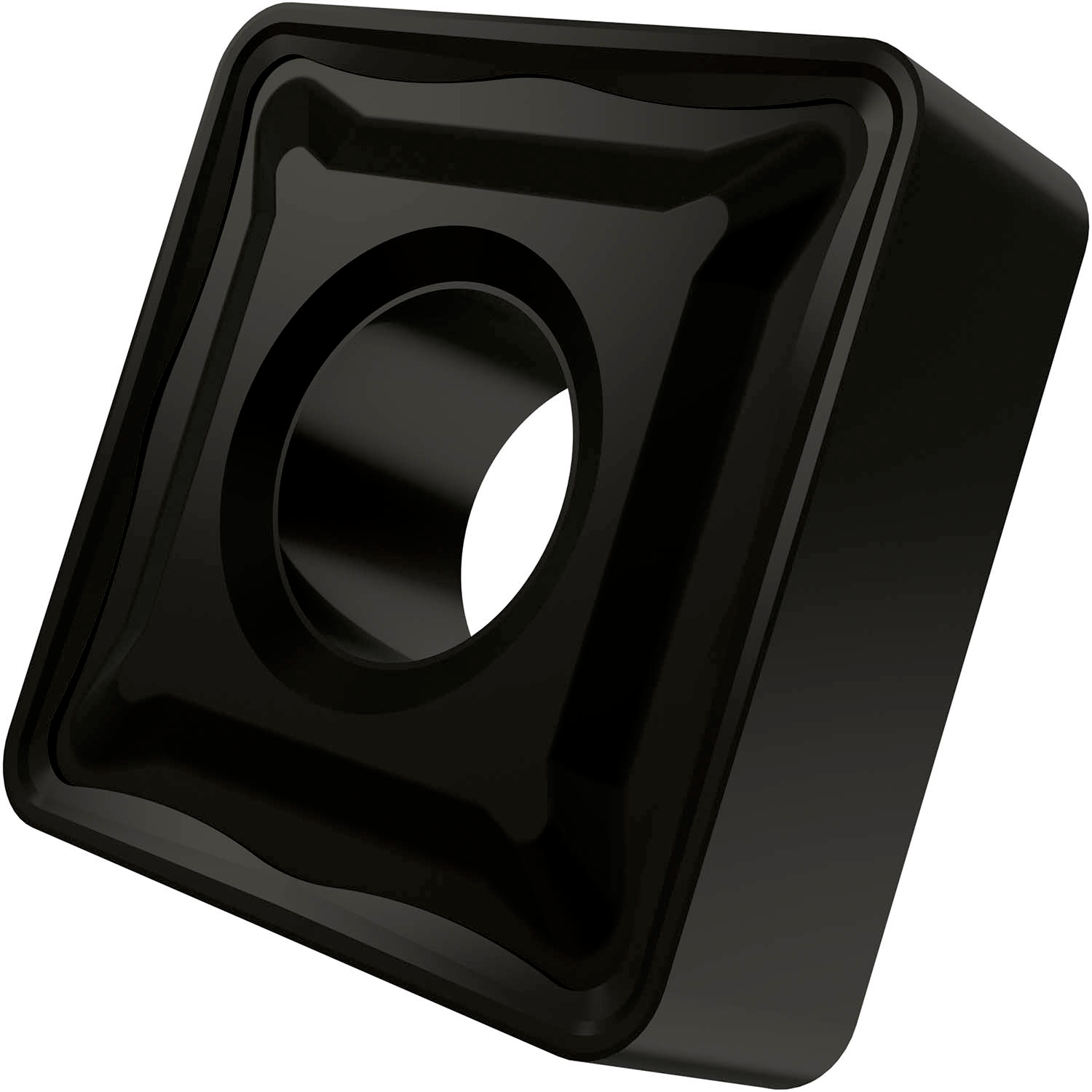 Picture of Dbl-Side Neg Turn Insert, Square with ICD of 1/2", 3/16" Thick, 1/32" NR