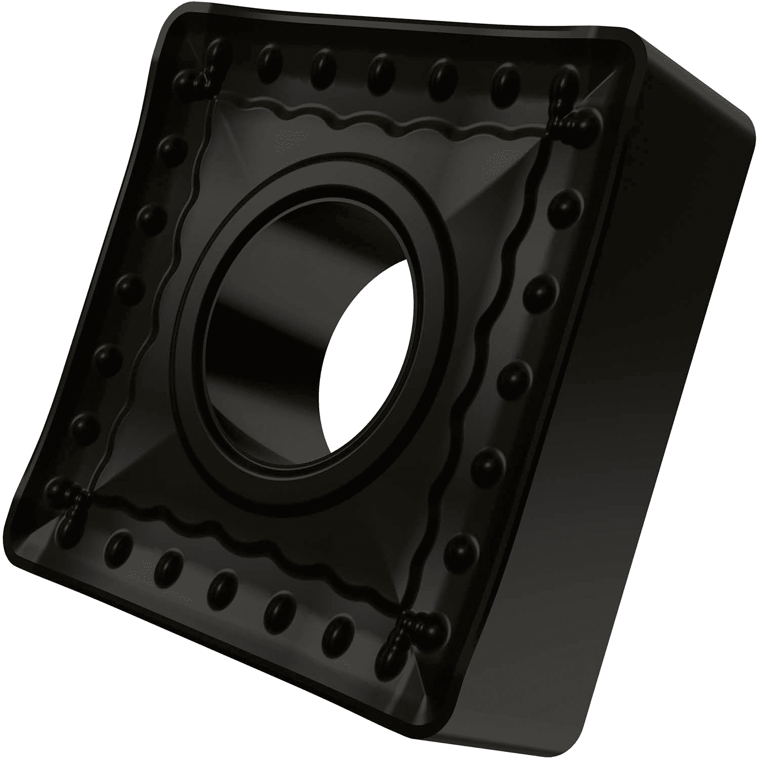 Picture of Dbl-Side Neg Turn Insert, Square with ICD of 3/4", 1/4" Thick, 1/16" NR