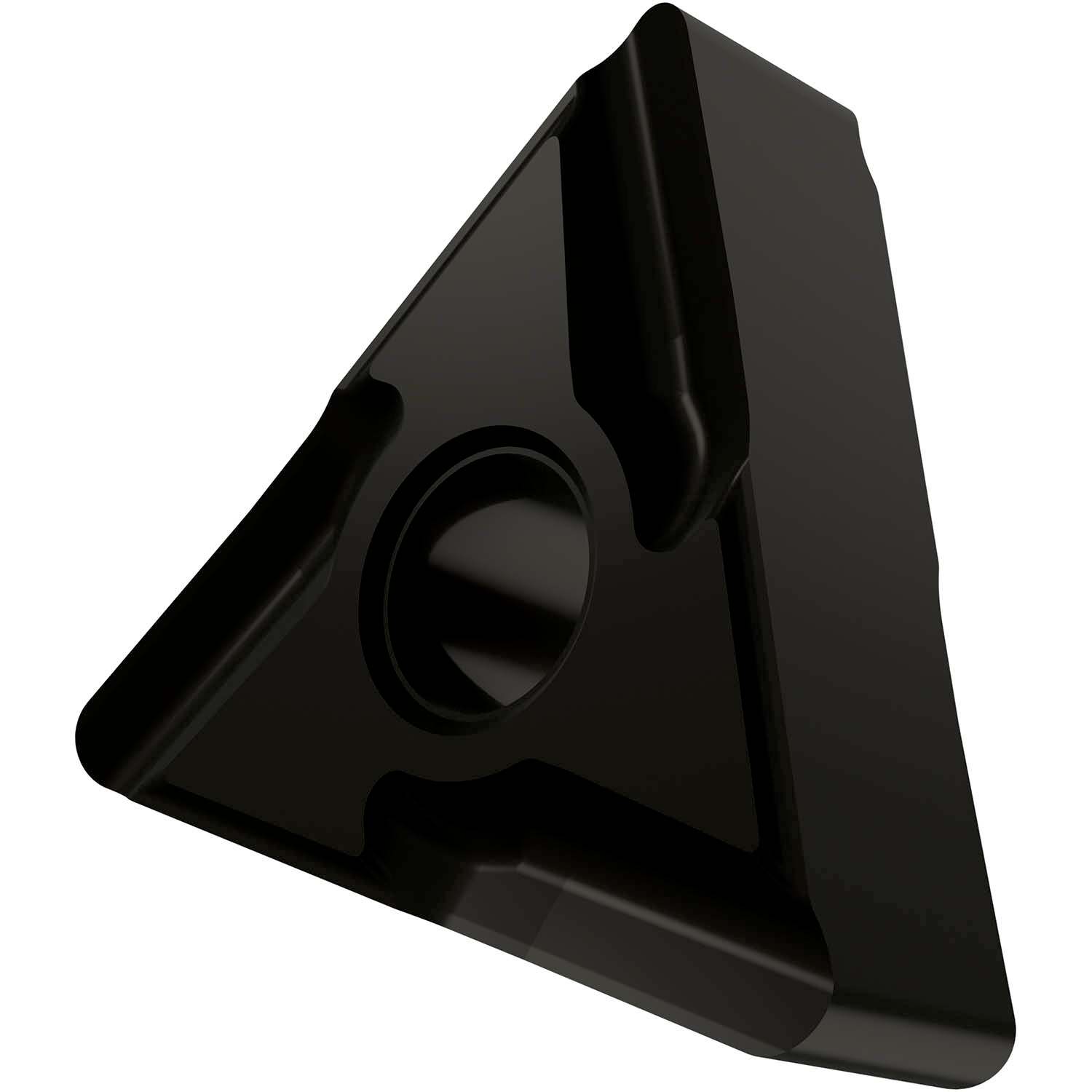 Picture of Dbl-Side Neg Turn Insert, Triangular with ICD of 3/8", 3/16" Thick, 1/64" NR