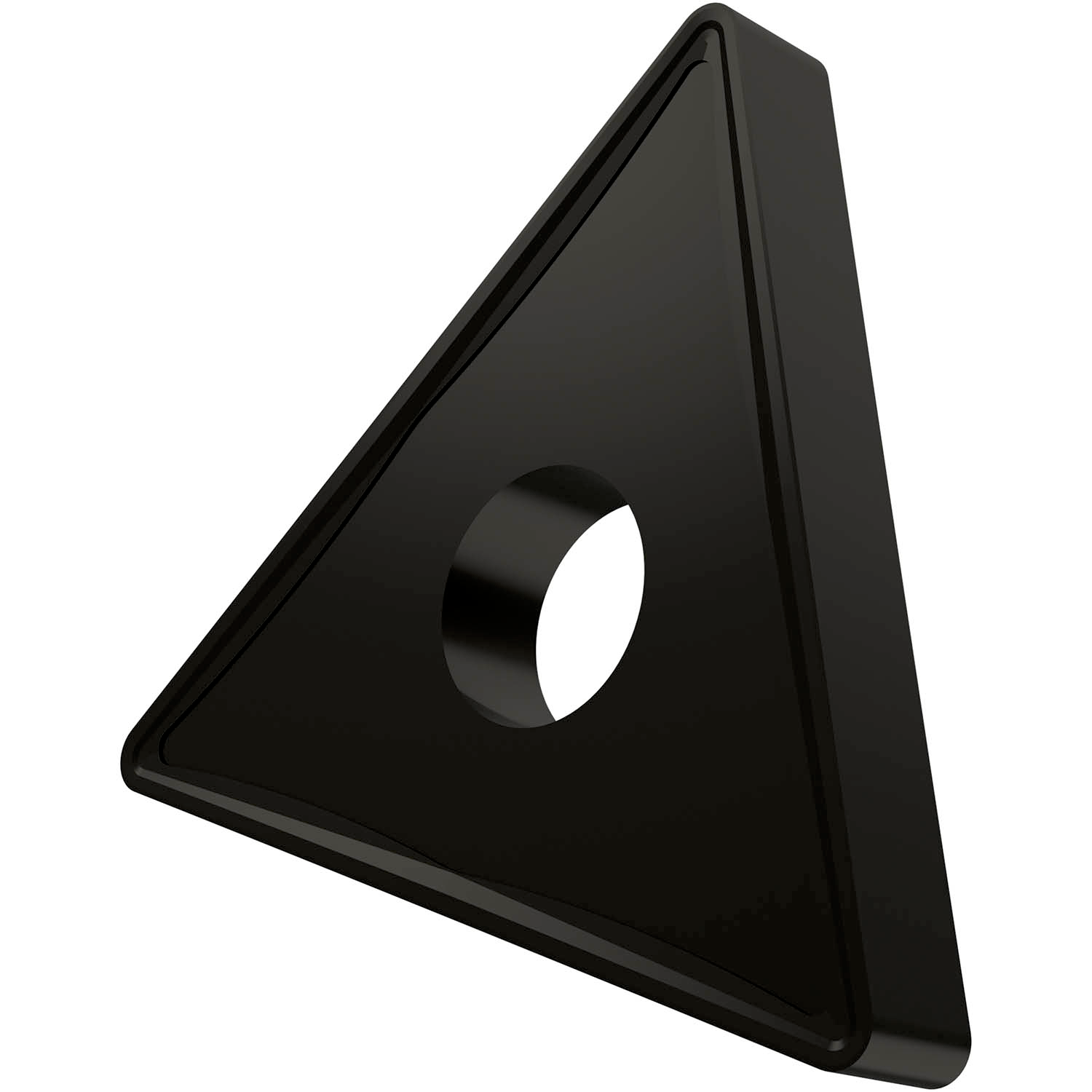 Picture of Dbl-Side Neg Turn Insert, Triangular with ICD of 3/8", 3/16" Thick, 1/32" NR