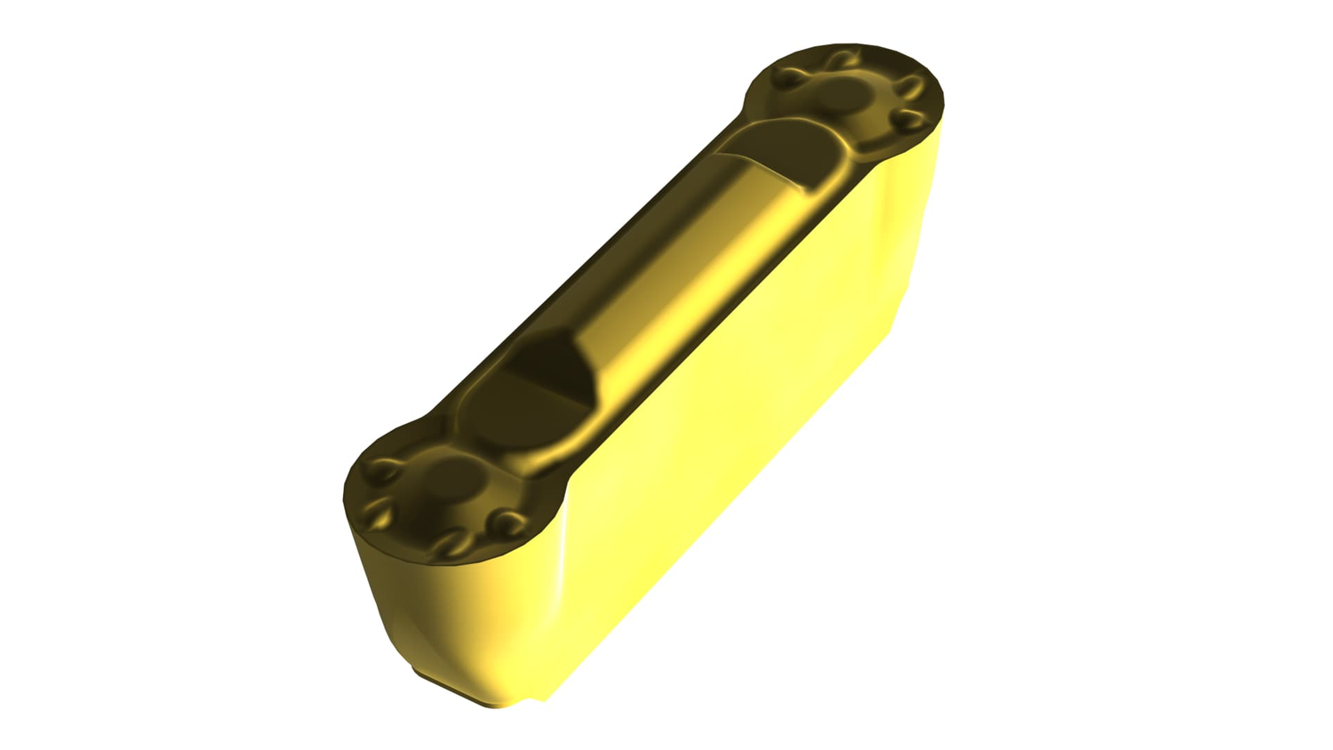 Picture of Dbl End Parting and Grooving Insert, 12.6mm Long with a 4mm Cut Width and 2mm FR