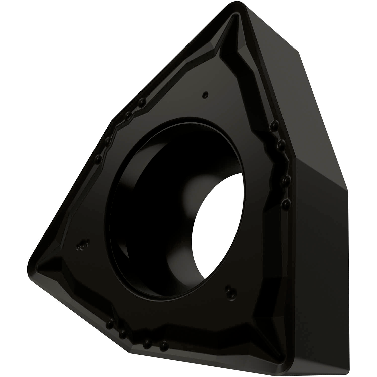 Picture of Sg-Side Pos Turning Insert, 80° Trigon with 7° Clear, ICD of 1/2", 3/16" Thick, 3/64" NR
