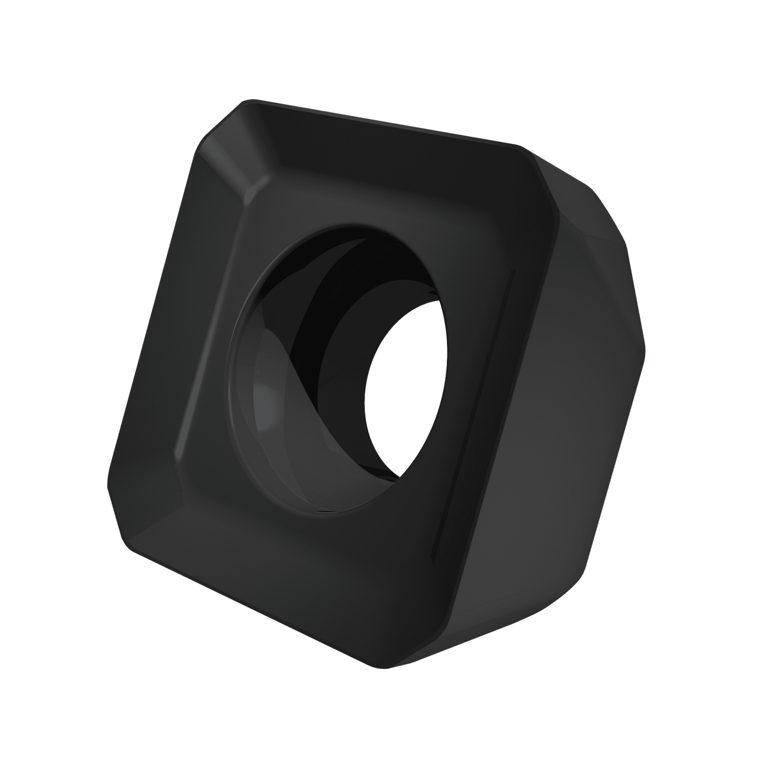Picture of Sg-Side Milling Insert SNMT 1205 with CB, Square for a Max Depth .2559"