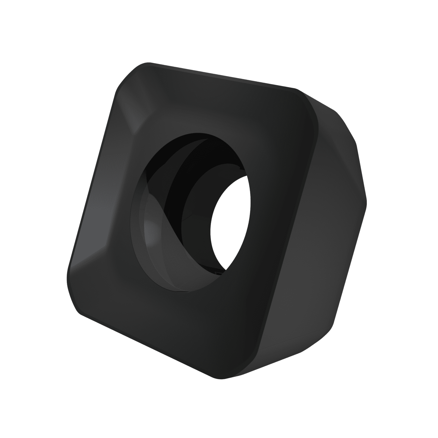Picture of Sg-Side Milling Insert SNMT 1205 with CB, Square for a Max Depth .2559"
