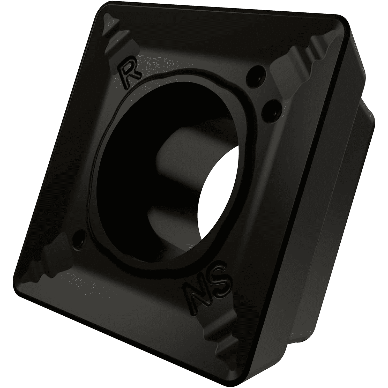 Picture of Sg-Side Milling Insert SDMT 1205 with CB, Square Max Depth .3937", with .0315" CR