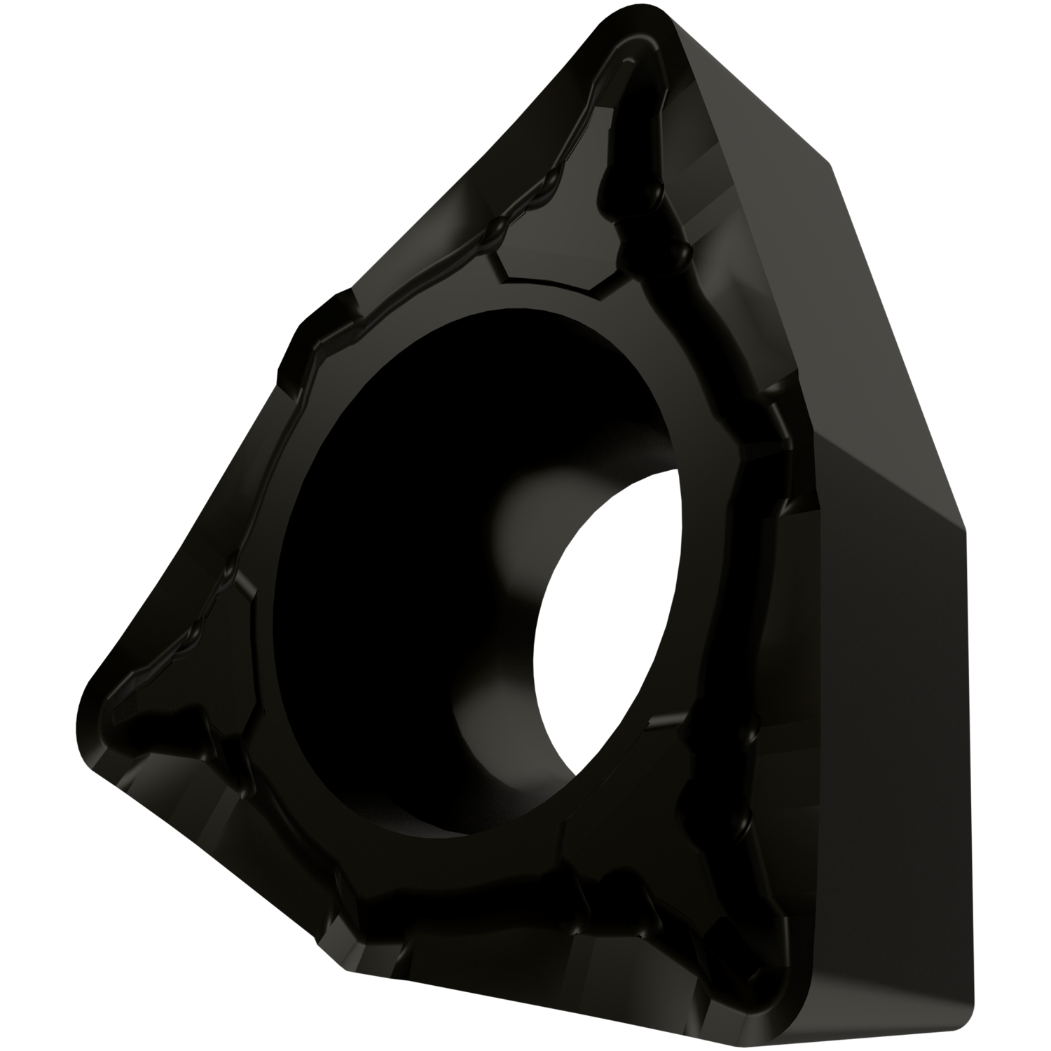 Picture of Sg-Side Pos Turning Insert, 80° Trigon with 7° Clear, ICD of 3/8", 5/32" Thick, 1/32" NR