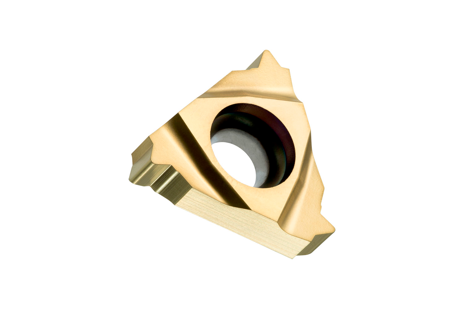 Picture of Sg-Side Thread Insert, Triangular ICD of .500", for Left Hand Cut of ISO-Metric Ext Threads with 4.5" Pitch