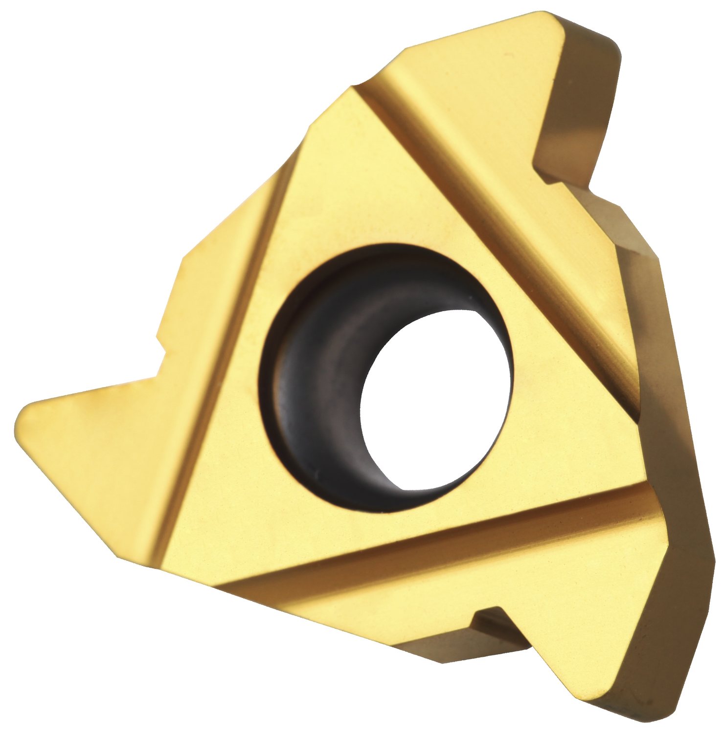 Picture of Sg-Side Thread Insert, Triangular ICD of .500", for Right Hand Cut of ISO-Metric Ext Threads with 4" Pitch